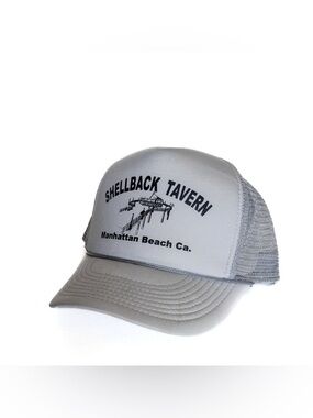 Shellback Tavern Manhattan Beach Gray Truckers Hat